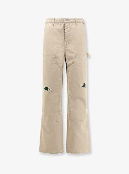Dior Carpenter Cotton Trousers Beige