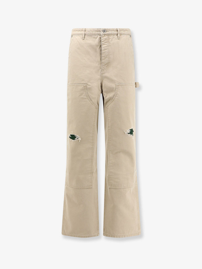 Dior Carpenter Cotton Trousers Beige