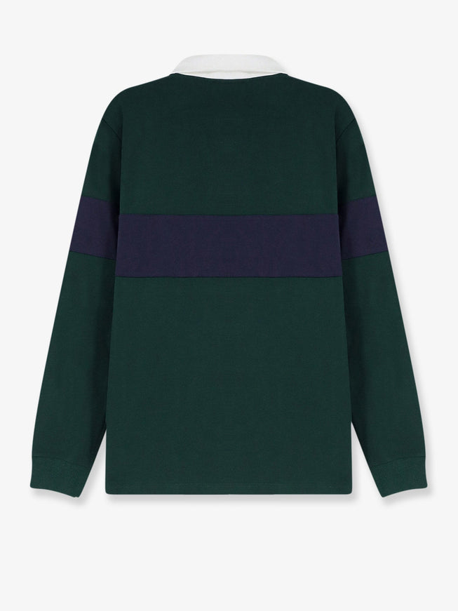 Dior Cotton Polo Rugby With Dior Embroidery