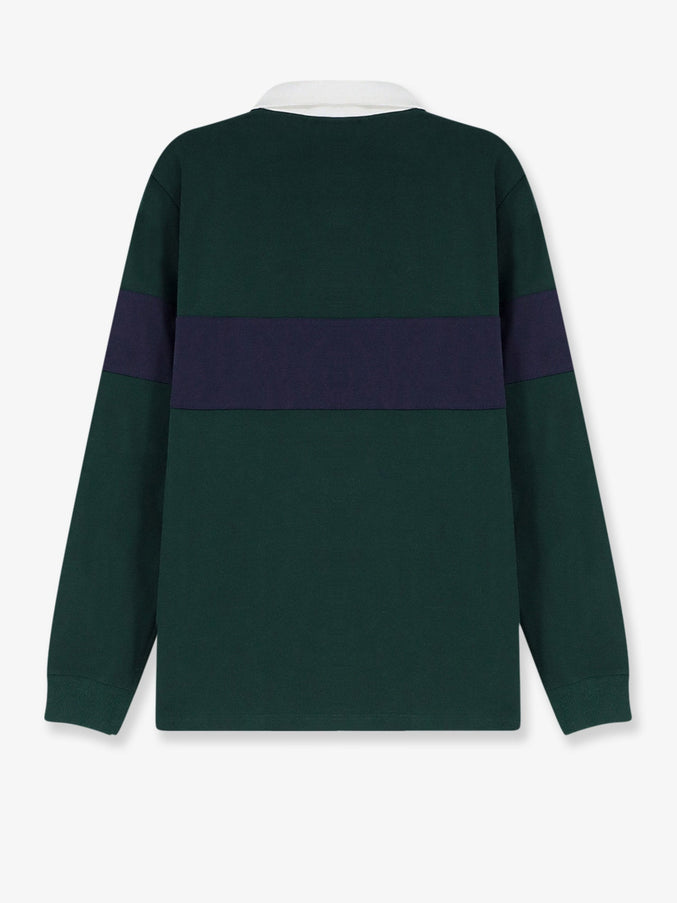 Dior Cotton Polo Rugby With Dior Embroidery