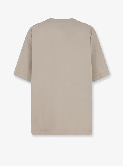 Dior Cotton T-Shirt With Lettering Logo