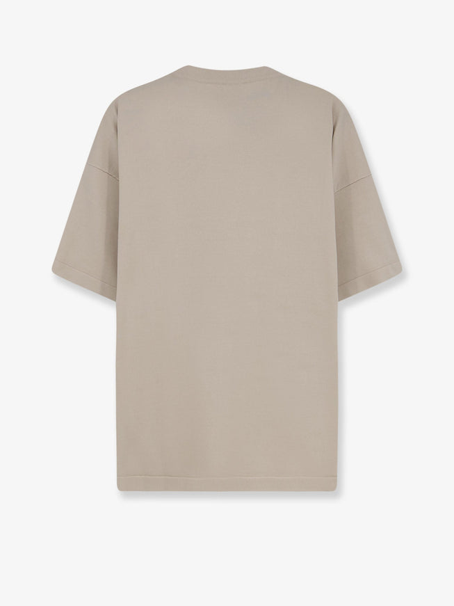 Dior Cotton T-Shirt With Lettering Logo