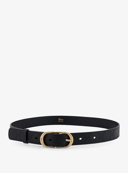Dior Classy Leather Belt Noir