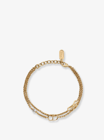 Dior Brass Bracelet Uni Goldwhite