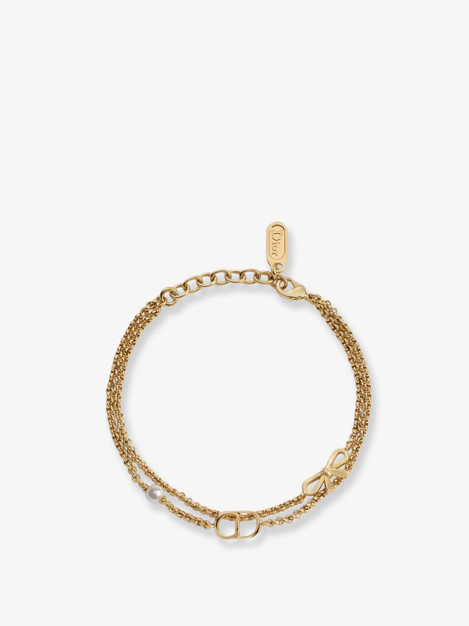 Dior Brass Bracelet Uni Goldwhite