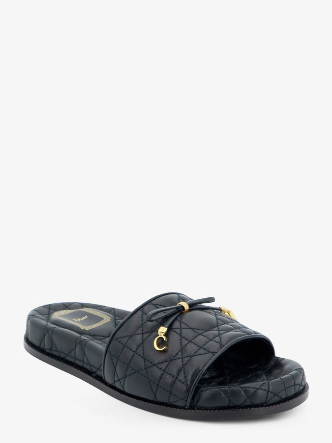 Dior Cannage Quilted Leather Sandals