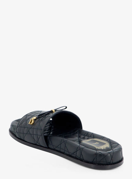 Dior Cannage Quilted Leather Sandals