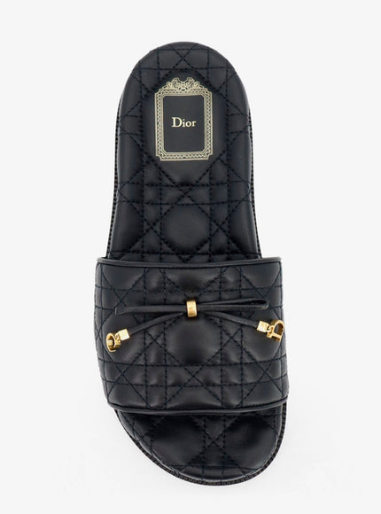 Dior Cannage Quilted Leather Sandals