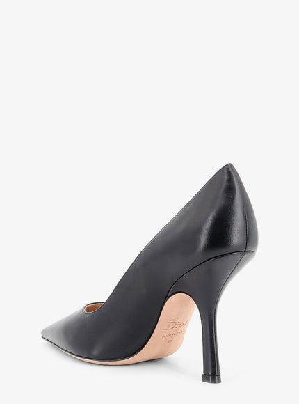 Dior J'adior Leather Pumps With Logo Bow Detail