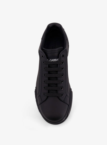 Dolce & Gabbana Portofino Leather Sneakers