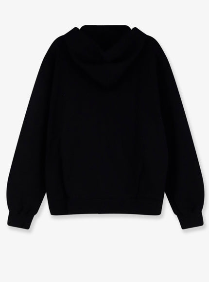 Dolce & Gabbana Cotton Sweatshirt With Metal Logo Patch