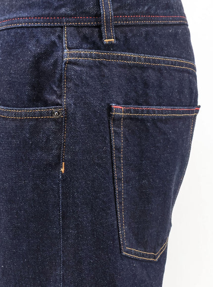 Dolce & Gabbana Classic Jeans with Logo Embroidery