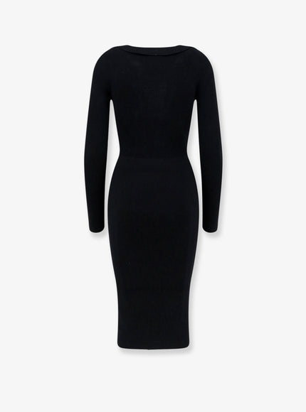 Elisabetta Franchi Long Viscose Blend Dress