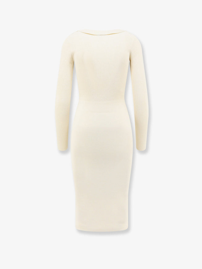 Elisabetta Franchi Long Viscose Blend Dress