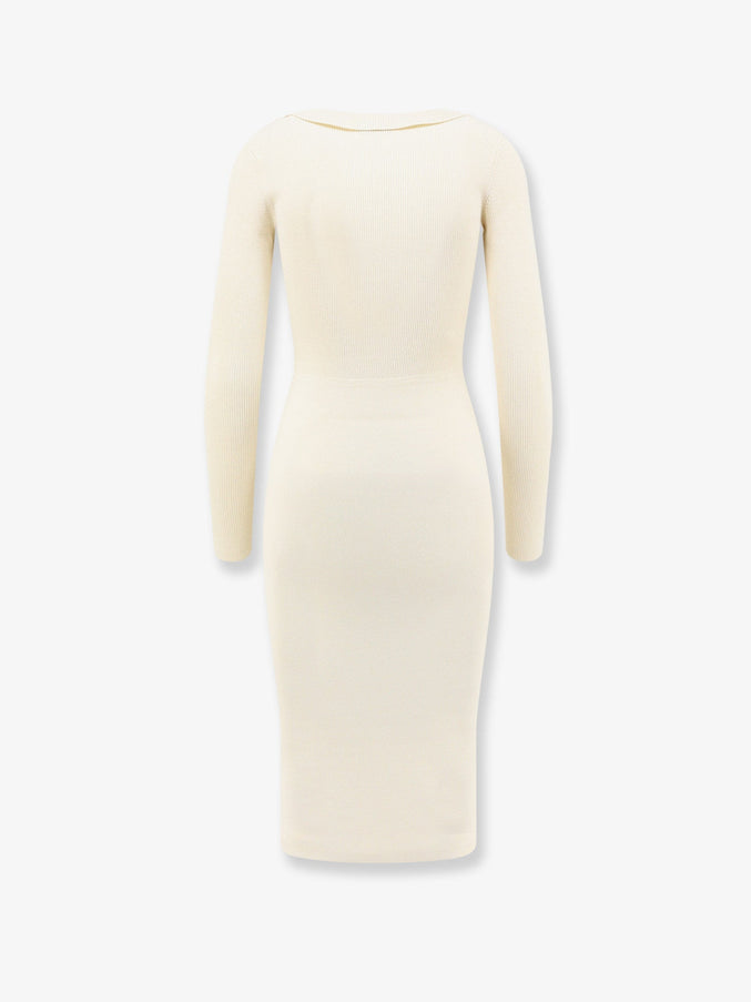 Elisabetta Franchi Long Viscose Blend Dress