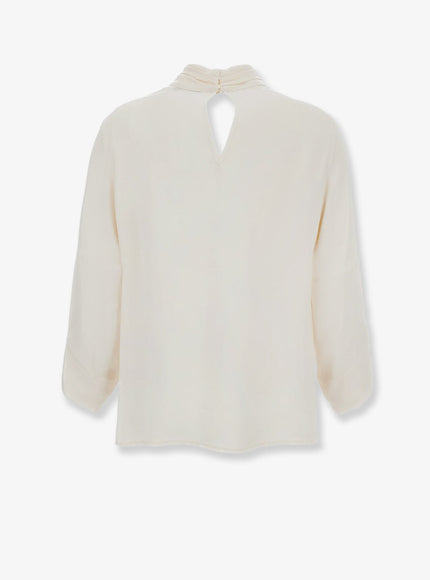 Elisabetta Franchi Viscose Shirt With Contrasting Detail