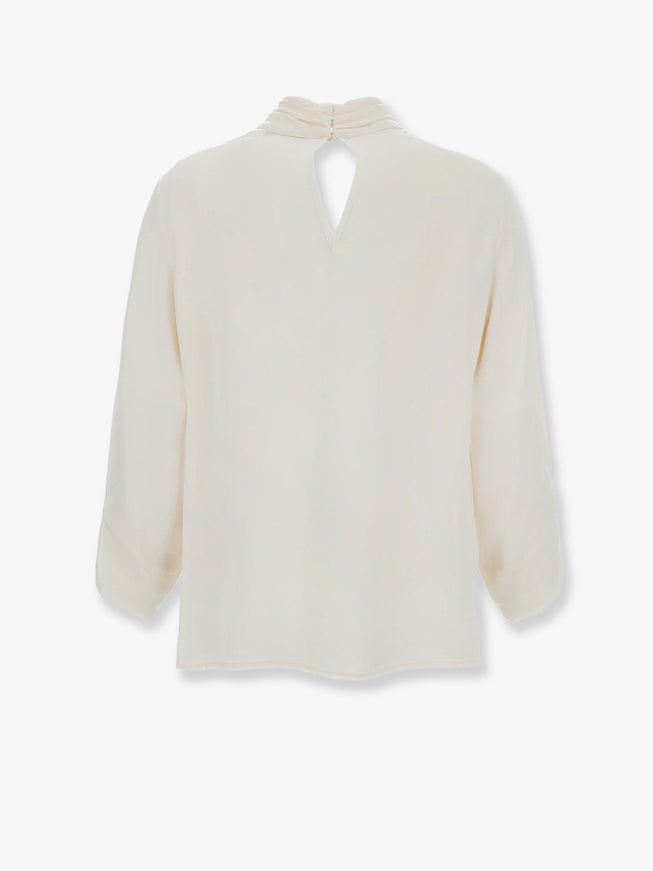 Elisabetta Franchi Viscose Shirt With Contrasting Detail