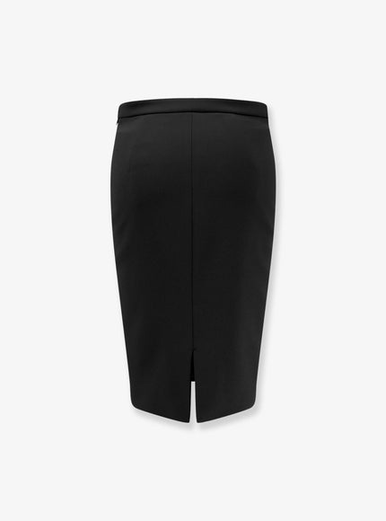 Elisabetta Franchi Monogram Longuette Skirt