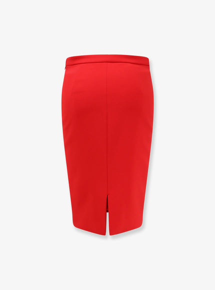 Elisabetta Franchi Monogram Longuette Skirt