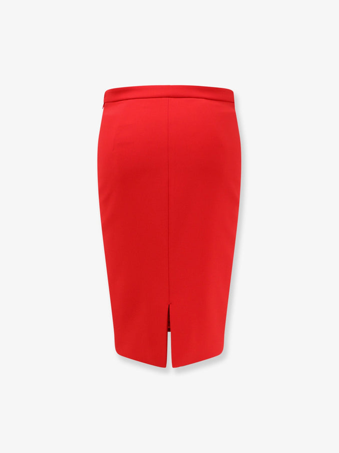 Elisabetta Franchi Monogram Longuette Skirt