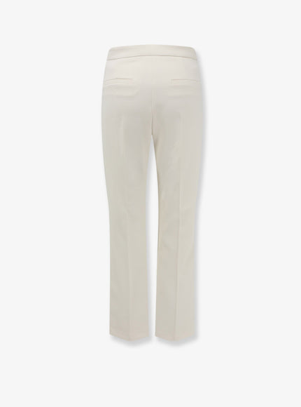 Elisabetta Franchi Monogram Cropped Flare Trousers