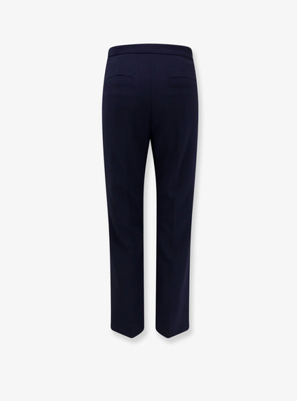 Elisabetta Franchi Monogram Cropped Flare Trousers