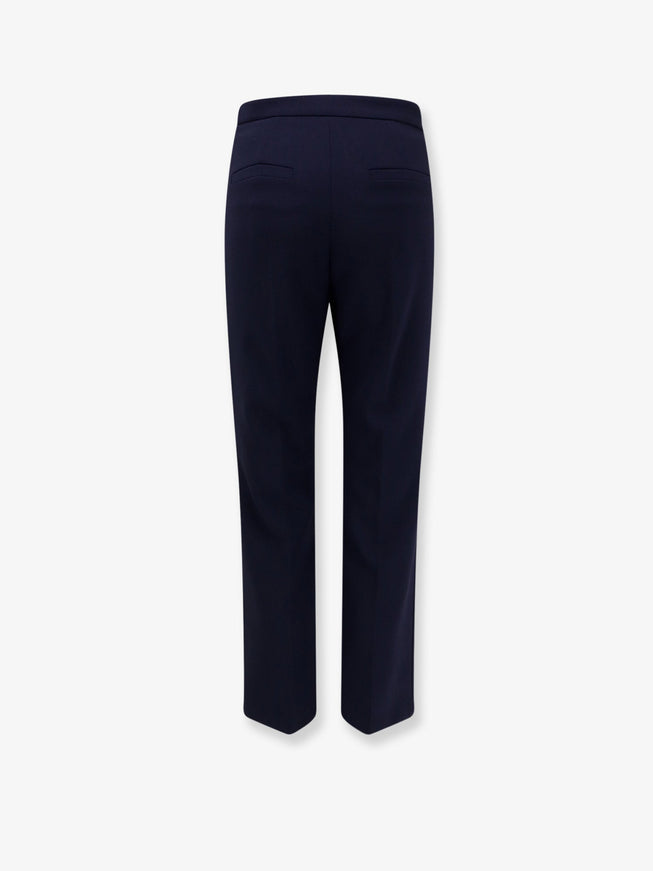 Elisabetta Franchi Monogram Cropped Flare Trousers