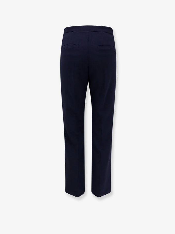 Elisabetta Franchi Monogram Cropped Flare Trousers