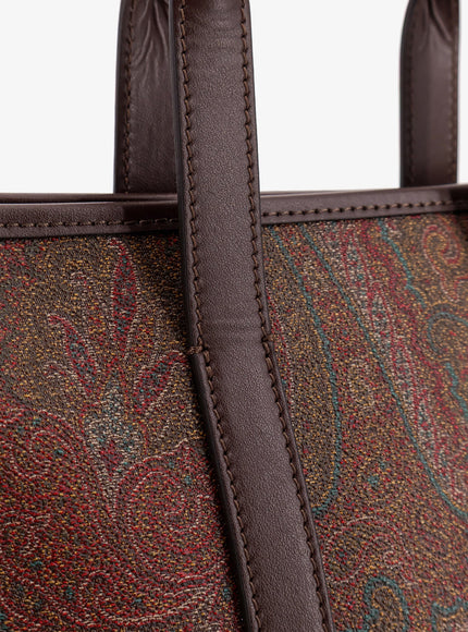 Etro Arnica S Paisley Fabric Handbag With Shoulder Strap