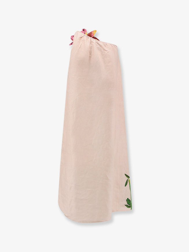 Farm Rio Natural Linen Dress
