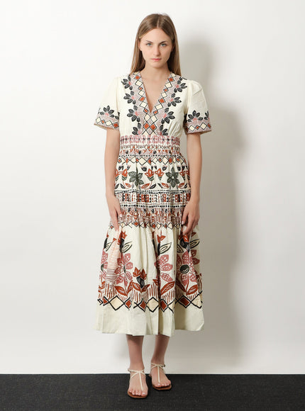 Farm Rio Ainika Organic Cotton Dress