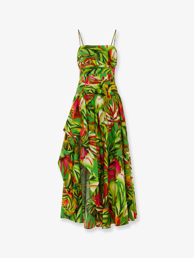Farm Rio Tropical Dream Maxi Dress Orange