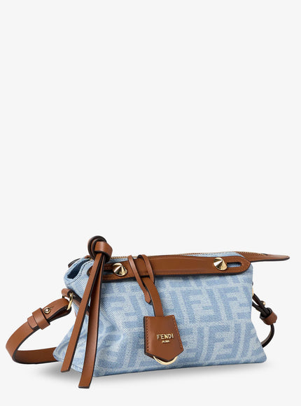 Fendi By The Way Soft Mini Ff Denim Handbag