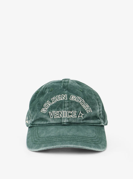 Golden Goose Deluxe Brand Cotton Hat Uni Pineneedle