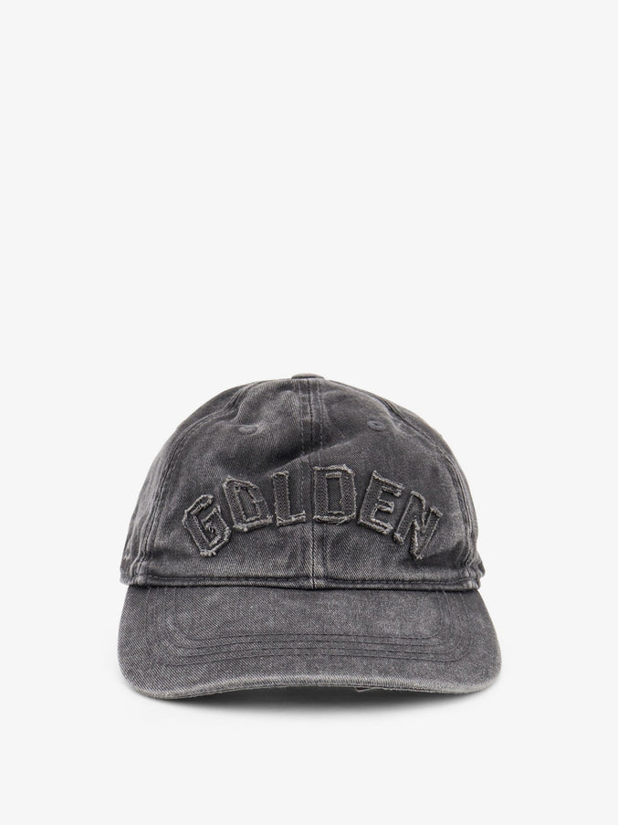 Golden Goose Deluxe Brand Cotton Hat Uni Anthracite