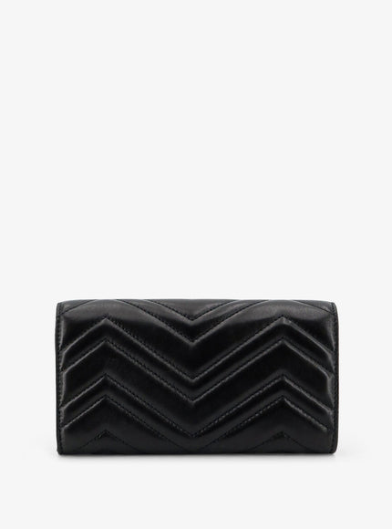 Gucci Gg Continental Leather Wallet