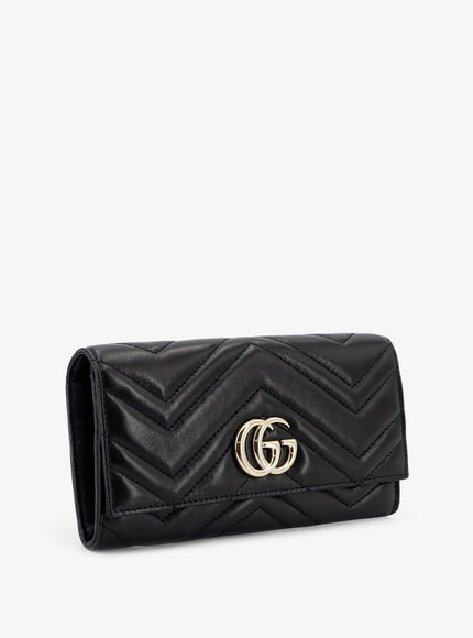 Gucci Gg Continental Leather Wallet