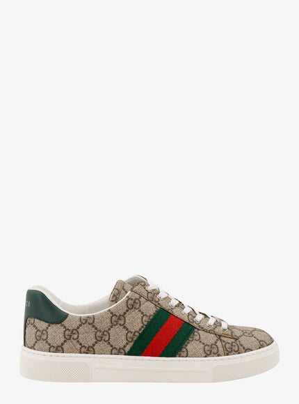 Gucci Gucci Ace Sneakers Ebonyvrvgreen
