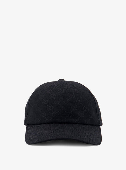 Gucci Gg Ripstop Baseball Hat Black
