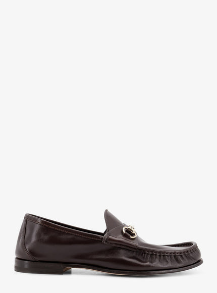 Gucci Lugano Leather Loafers Cocoa