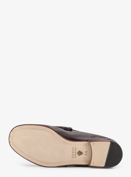 Gucci Lugano Leather Loafers