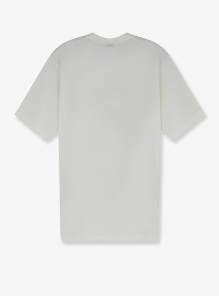 Gucci Web Logo Cotton and Silk T-Shirt