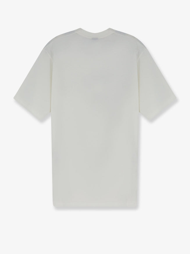 Gucci Web Logo Cotton and Silk T-Shirt