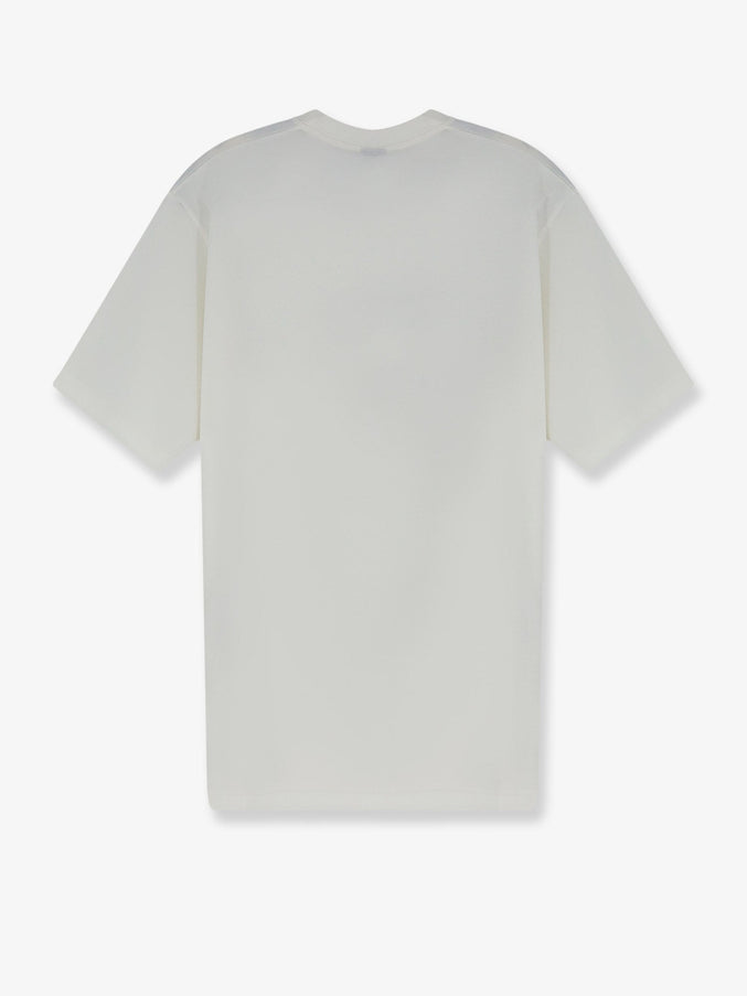 Gucci Web Logo Cotton and Silk T-Shirt