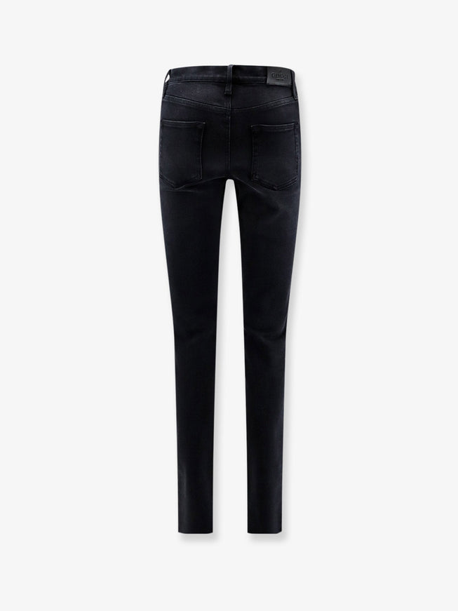 Gucci Slim Fit Black Denim Trousers