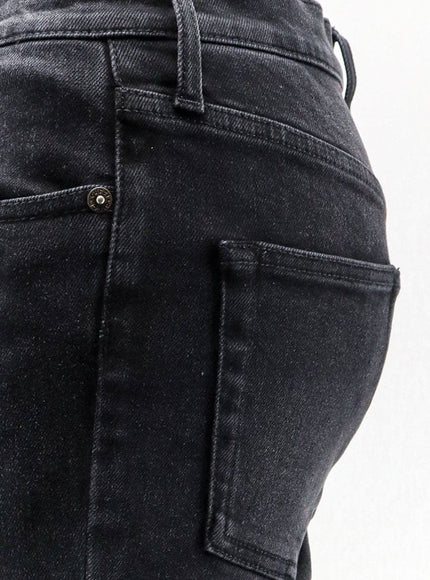 Gucci Slim Fit Black Denim Trousers