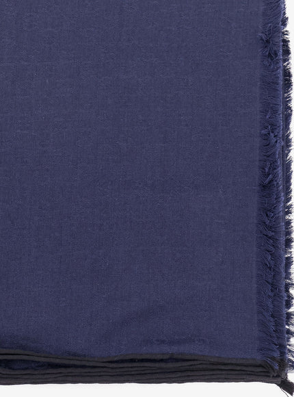 Gucci Wool And Silk Blend Scarf With Gg Motif