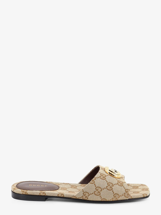 Gucci Gg Fabric Slide Sandals Vintagesand