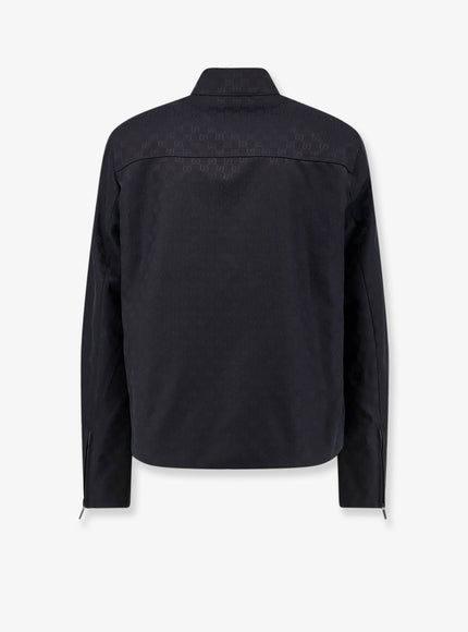 Gucci Gg Cotton Fabric Jacket
