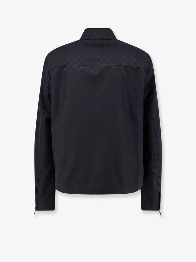 Gucci Gg Cotton Fabric Jacket